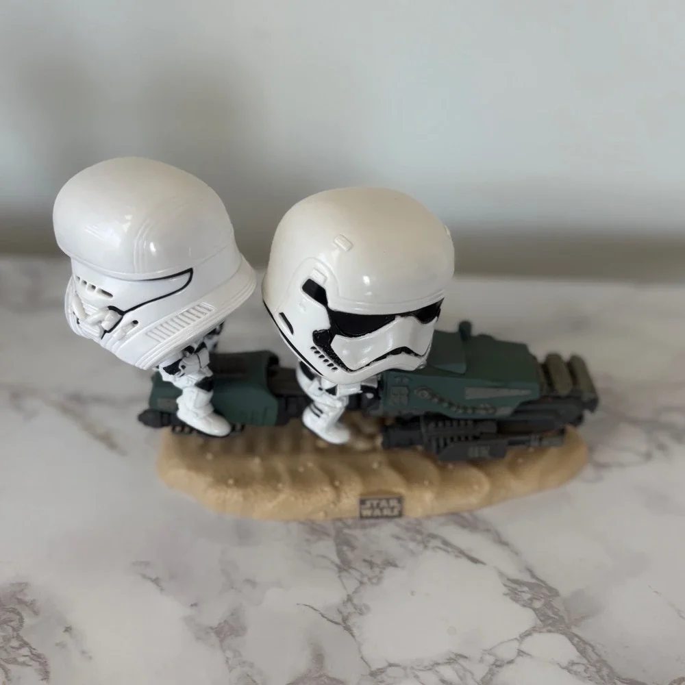 Star Wars Stormtrooper Speeder Bike Funko Pop!‎ Bobblehead Figurine